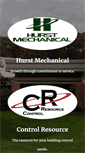 Mobile Screenshot of hurstmechanical.com